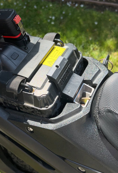 Battery rattle stopper for talaria